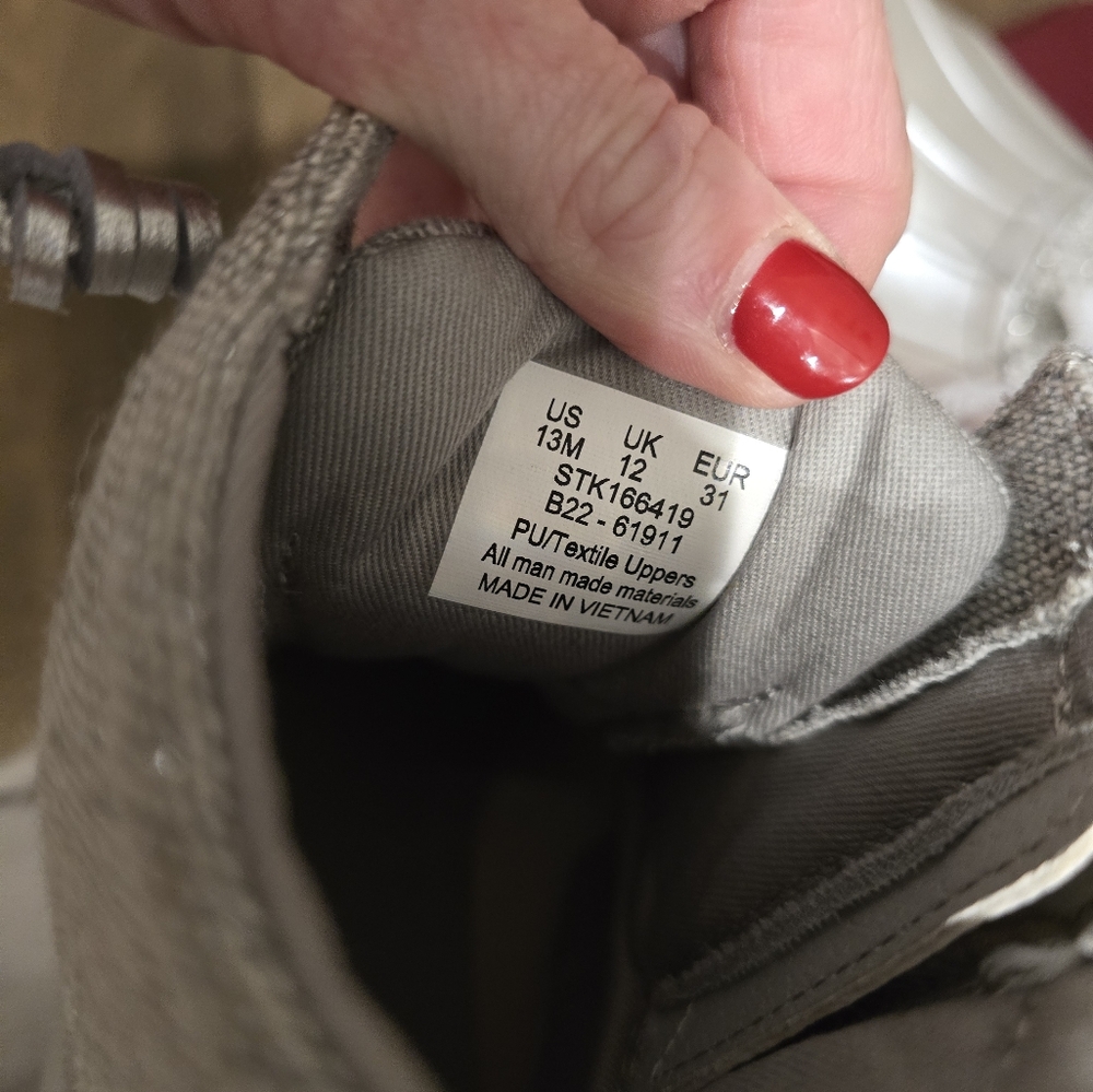 🆕 Sperry Topsider Core Saltwater Rain Duck Boots Grey Silver Iridescent Kids - Picture 16 of 16